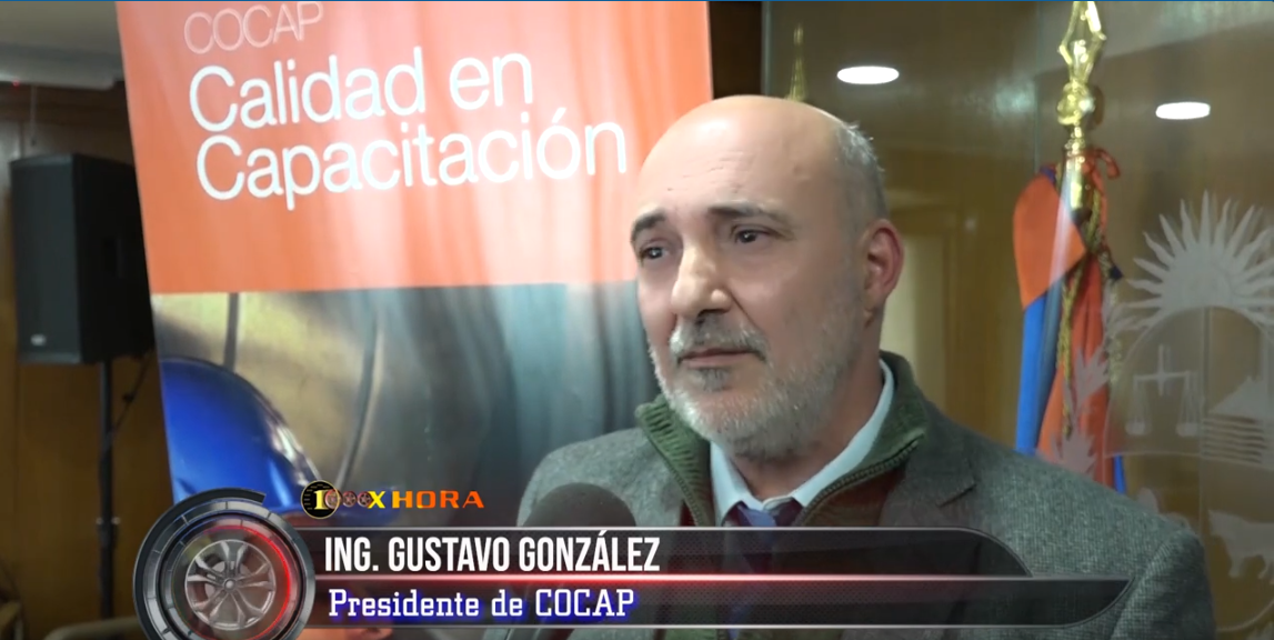 Entrevista realizada por el programa 100xHORA sobre las proyecciones de COCAP en Movilidad Eléctrica.