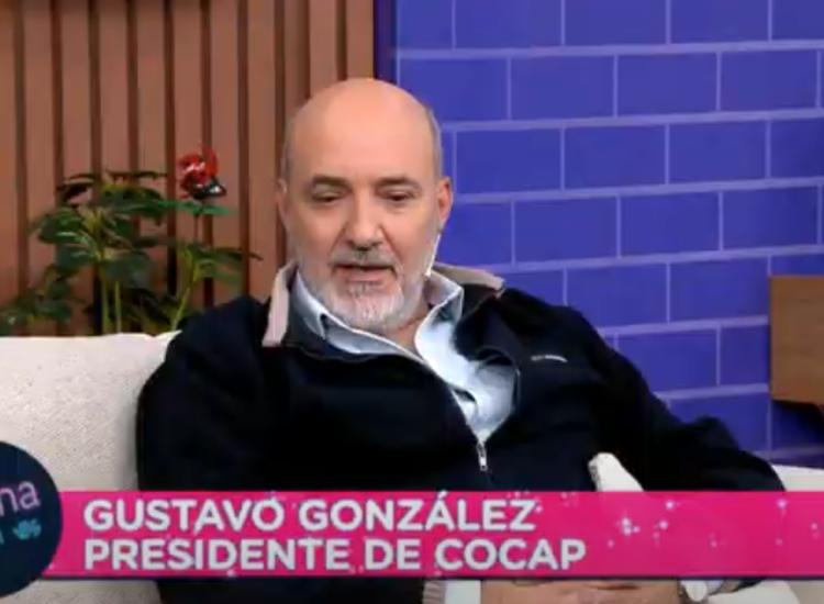 Entrevista realizada en VTV programa “Karina con vos” al Presidente del Consejo Directivo de COCAP Prof. Ing. Gustavo González Lozano.