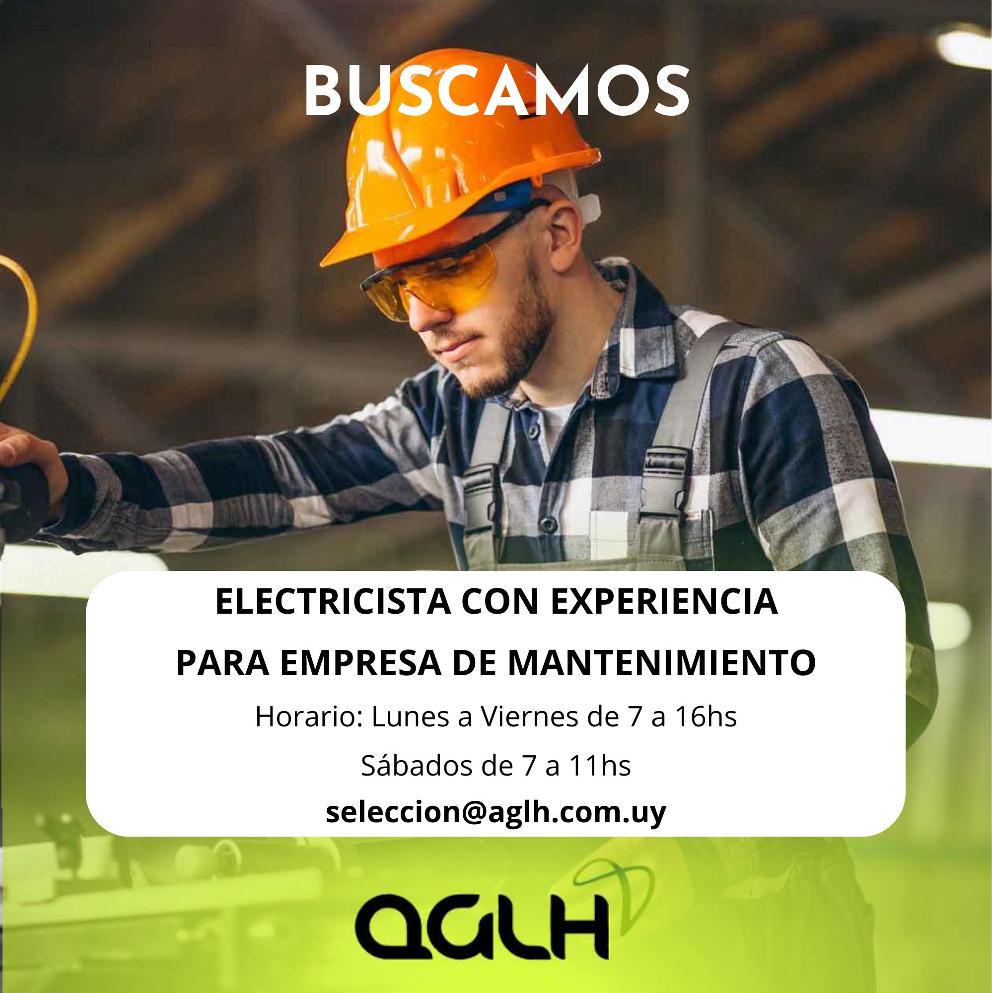 Oportunidad laboral – Electricista