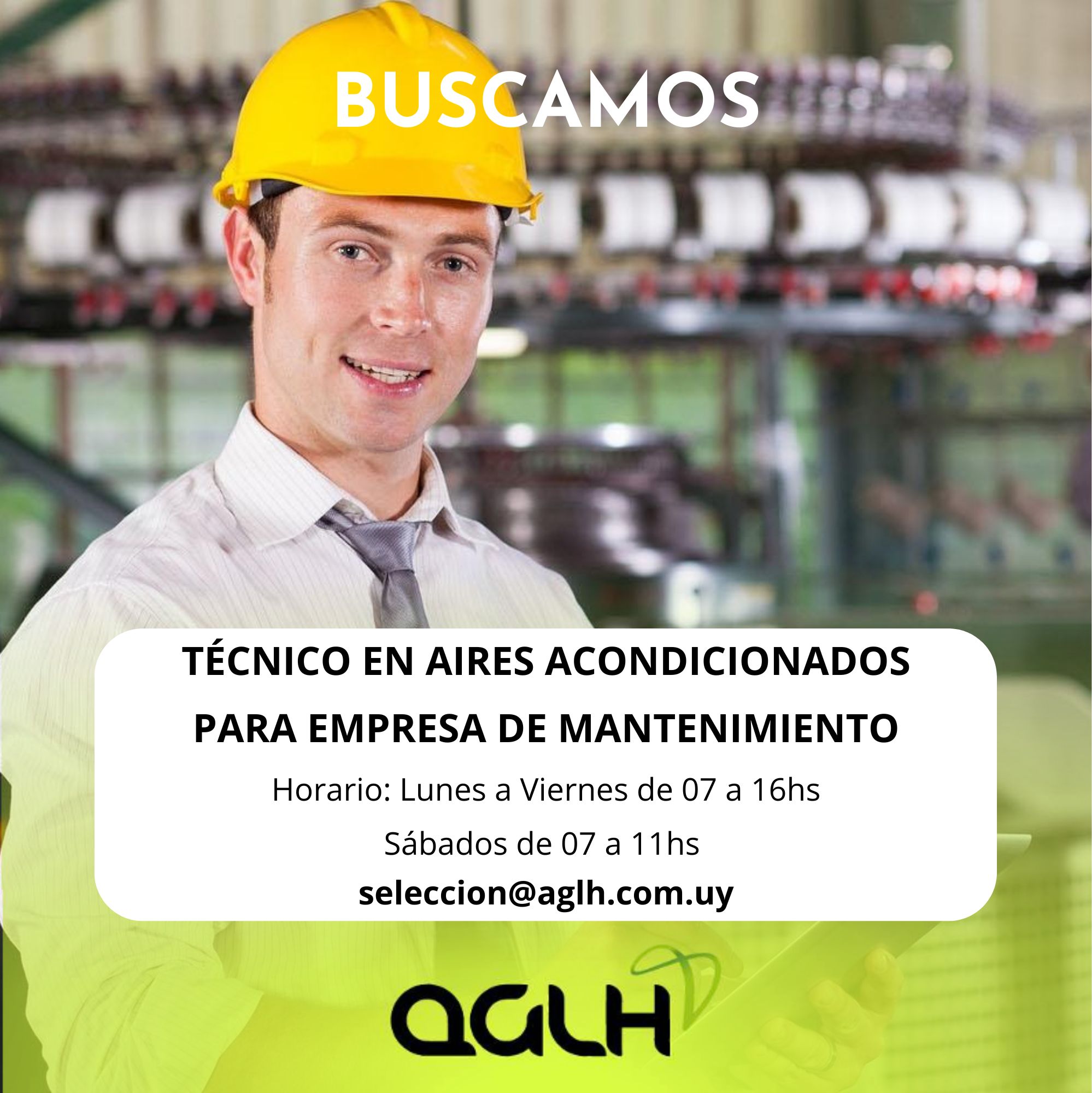Oportunidad laboral – Técnico en Aires Acondicionados