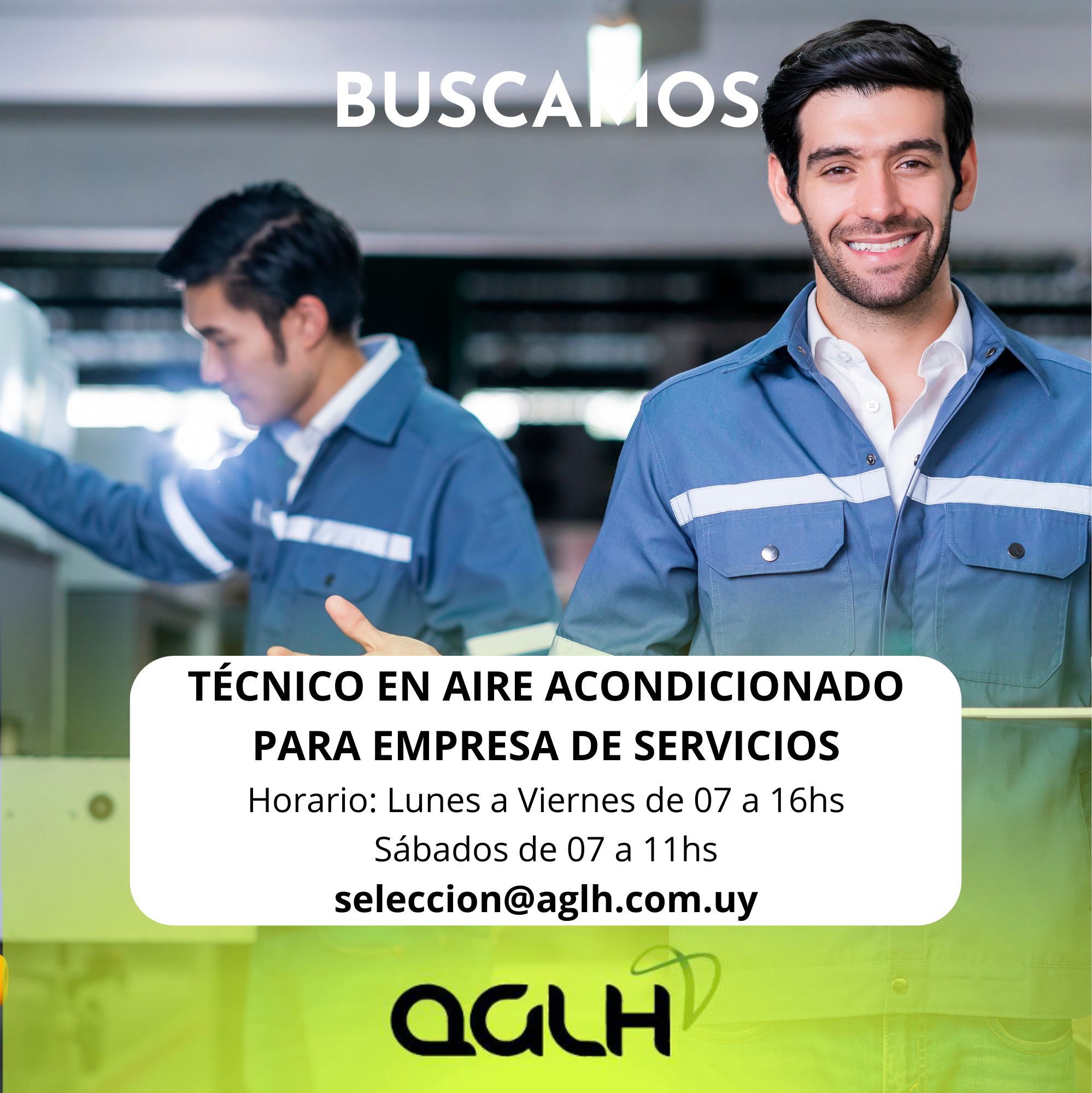 Oportunidad laboral – Técnico en Aire Acondicionado