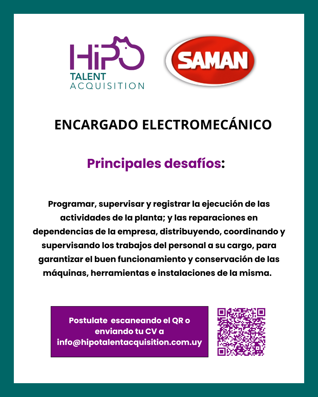 OPORTUNIDAD LABORAL