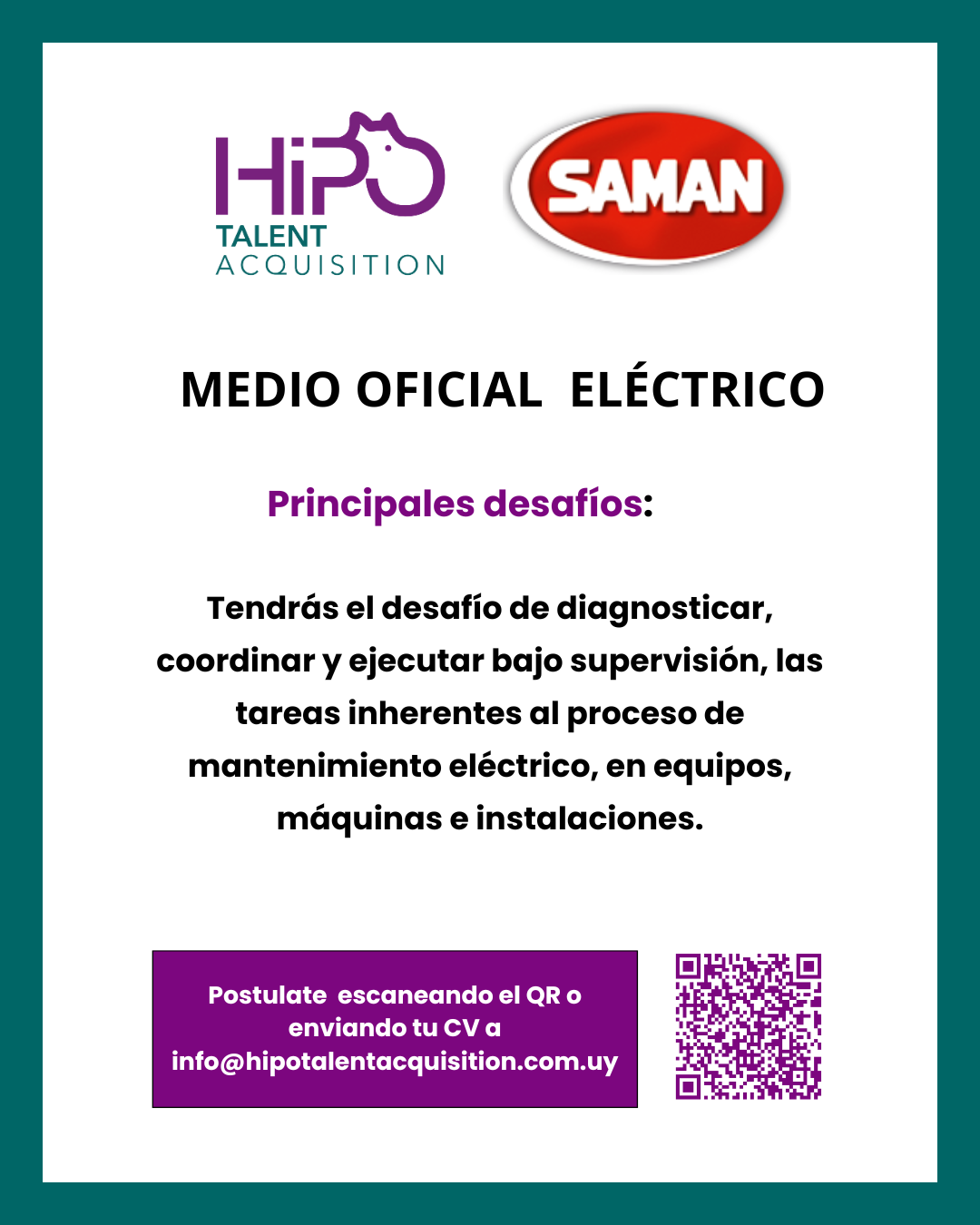OPORTUNIDAD LABORAL