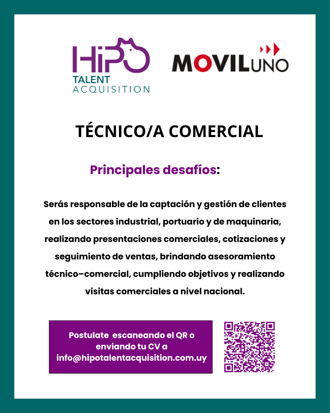 OPORTUNIDAD LABORAL