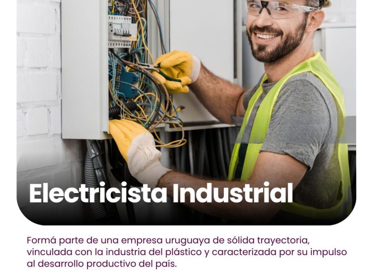 OPORTUNIDAD LABORAL – ELECTRICISTA INDUSTRIAL